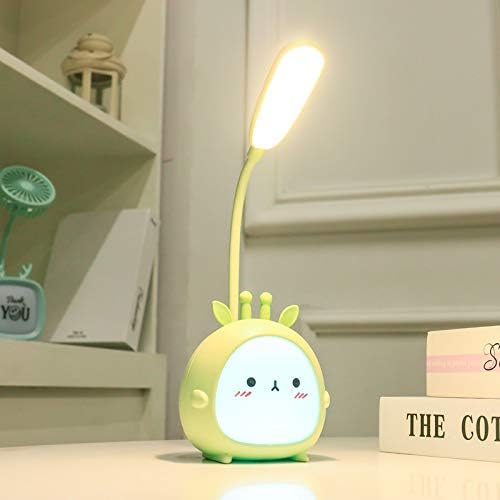 LED Desk Lamp Cartoon Design Dimmable Table Lamp Foldable USB Cute Eye