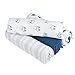 aden + anais Aden Swaddle Blanket, Muslin Blankets for Girls & Boys, Baby Receiving Swaddles, Newborn Gifts, Infant Shower Items, Toddler Gift, Wearable Swaddling Set, 4 Pack