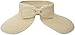 Simplicity Women's Wide Brim Sun Shade Hats for Women, Hat Roll-up Straw Visor Off-White