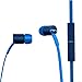 SOL REPUBLIC Jax Wired 3-Button In-Ear Headphones, Apple Compatible, Tangle Free Cable, In-Ear Noise Isolation, 4 Ear Tip Sizes, Great For Calls, 1111-36 Blue
