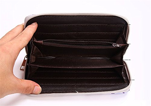 Siawasey Anime Cosplay Cartoon PU Leather Purse Case Bifold Wallet