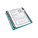 Staples Better 1-Inch, 3-Ring View Binder, Holds up to 275 Sheets, 1 Interior Pocket, Perfect 3-Ring Binder for Reports (Teal)