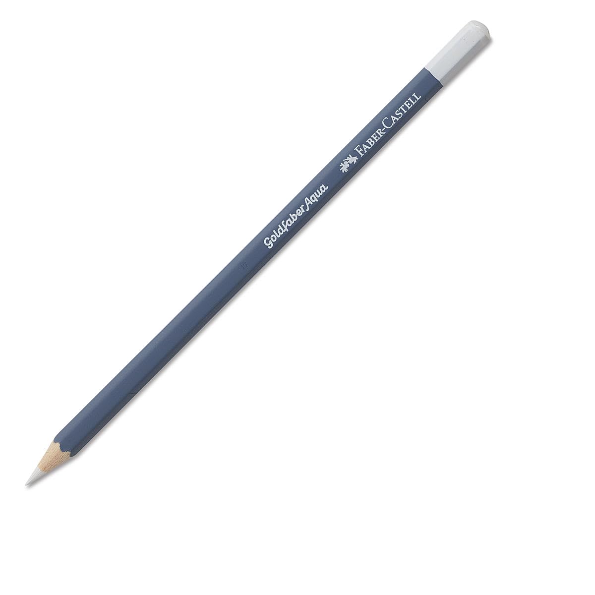 Faber-Castell Creative Studio Goldfaber Aqua Watercolour Pencil, White 101 Single Pencil, Art, Craft, Drawing, Sketching, Home, School, University, Colouring