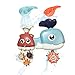 Ancaixin Baby Bath Toy Waterfall Tub Games for Toddlers Non Toxic Bathtime Fun Waterstation for 1 Year Old with 2 Cups and 4 Spinning Gears