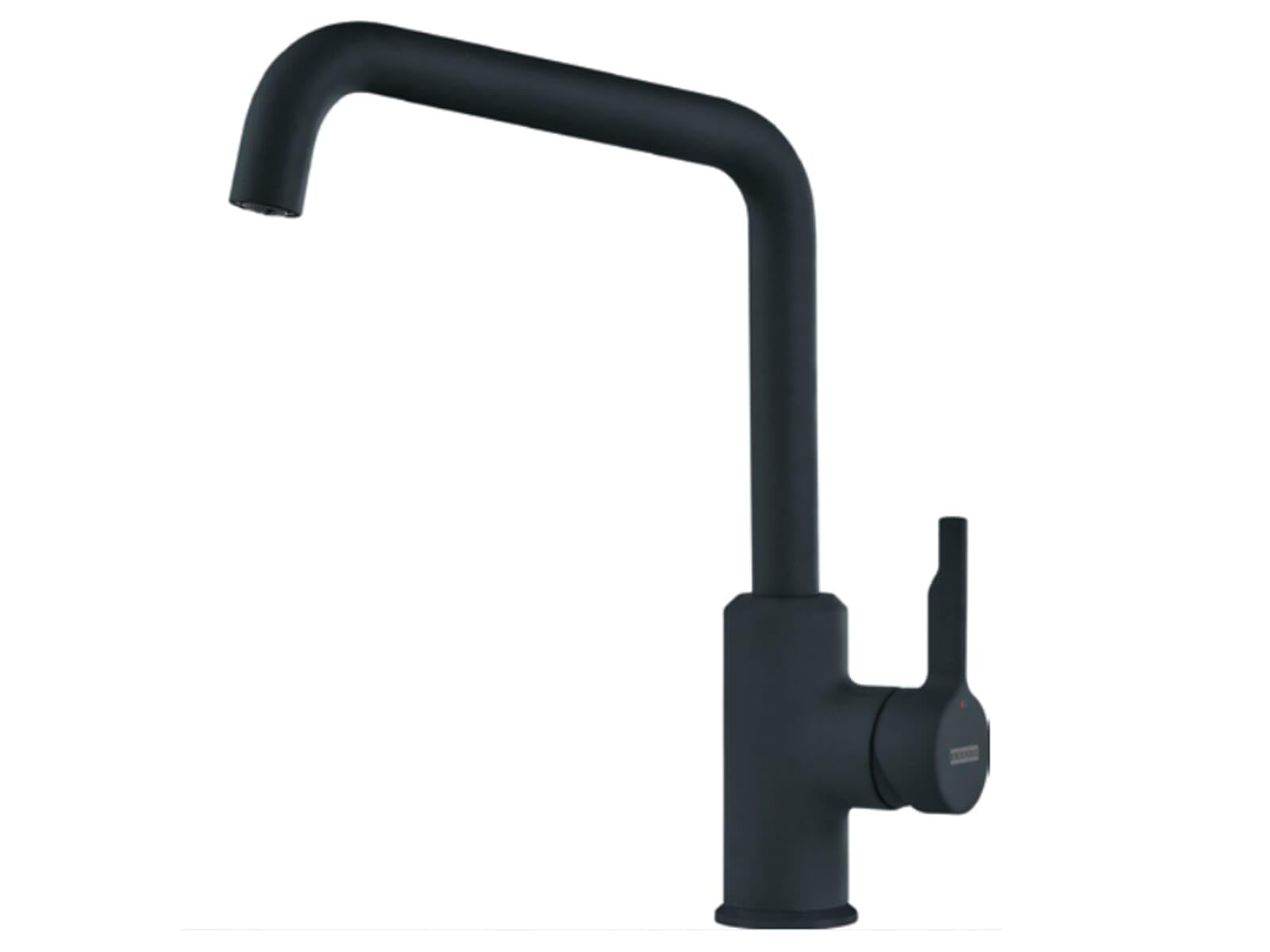 Tap for Kitchen Sinks with Fixed spout from Franke Urban - Black matt - 115.0627.524
