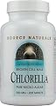 Source Naturals Broken Cell Wall Chlorella, Pure Micro-Algae, 500mg, 200 Tablets (Pack of 2)