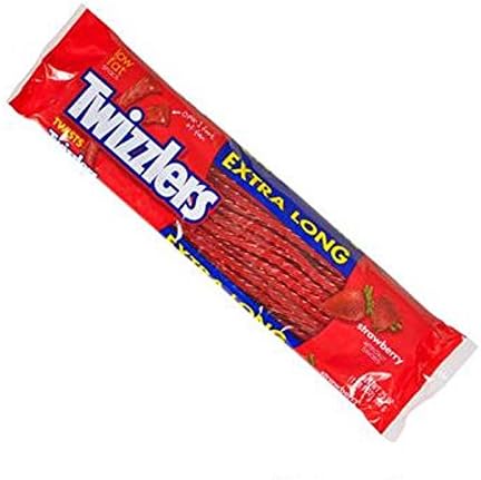 16" Extra Long Twizzlers, Red. Two bags.