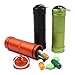 Balight Outdoor EDC Survival Waterproof Pill Fob Match Case Container with O-Ring Hiking Emergency Gear travel kits Tool