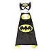 Halloween Superhero Dress Up Costumes for Boys and girls-5 Satin Capes with Felt Masks Comics Cartoon Dress Up Kids Toys