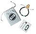 Banana Bucket Adjustable Calm Lava Stone Diffuser Bracelet - Meditation, grounding, Healing, Genuine Stones, Natural, Essential Oils, self Confidence, Holistic, Aromatherapy