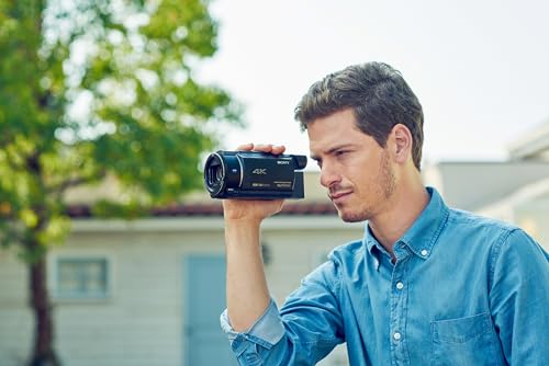 Sony FDRAX53/B 4K HD Video Recording Camcorder (Black)