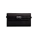 Anifeel Women's Padlock Genuine Leather Wallets Purse Billfold (Black)
