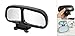 uxcell Right Side Rear View Blind Spot Auxiliary Mirror Black for Truck Car