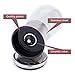 Premium Salt and Pepper Grinder Set - 2 Glass Body Mills with Steel Stand - 5 Grade Adjustable Ceramic Rotor, Efficient Stainless Steel Lids, Modern Design, Salt and Pepper Shakers by Kind Che