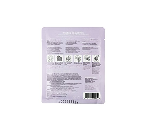 LACE YOUR FACE Compression Facial Mask - Healing Yogurt Milk - Single