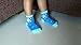 RATIVE Anti Slip Non Skid Slipper Socks with Grips for Baby Toddler Kids Girls (3-5T, 12pairs/RG-72100)