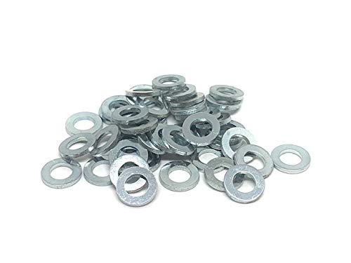 M6 (6mm) Flat Round Form A WASHERS ZINC Plated (Pack of 100)