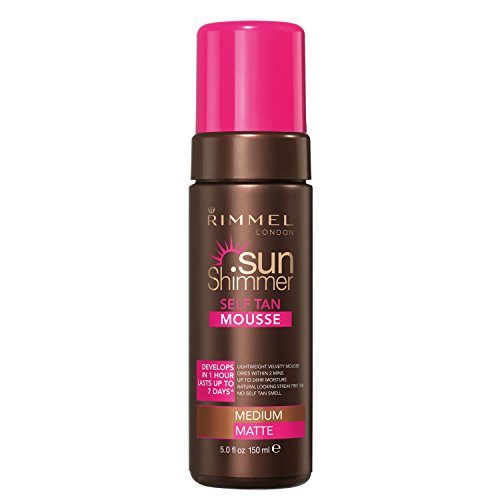 Rimmel London Sun Shimmer Self Tan Mousse - Medium Matte 150ml