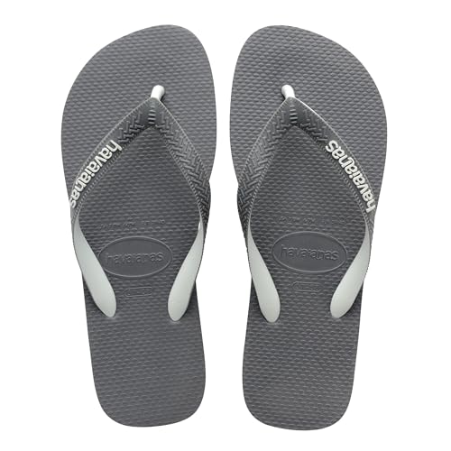Top Mix Unisex Adulto Chanclas Gris Acero 43/44 EU