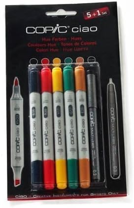 Markers Copic Ciao 5 Plus 1 Set Hues