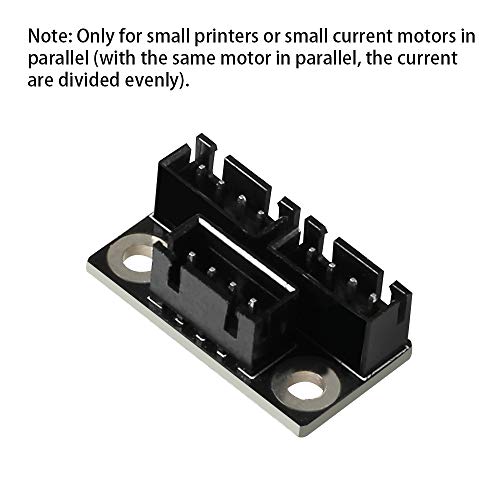 Aokin 3D Printer Parts and Accessories, 2pcs 3D Printer Stepper Motor Parallel Module with 100mm Cables for Double Z Axis Dual Z Stepping Motors Reprap Prusa Lerdge 3D Printer Board