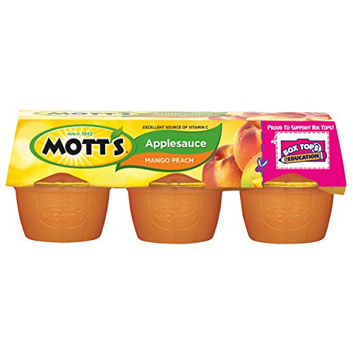 Mott's Applesauce, 4 Ounce Cups (Pack of 72) 유니박스