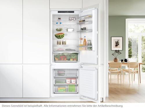 Serie 4 Smarte Einbau-Kühl-Gefrier-Kombination XL-Höhe KBN96VFE0