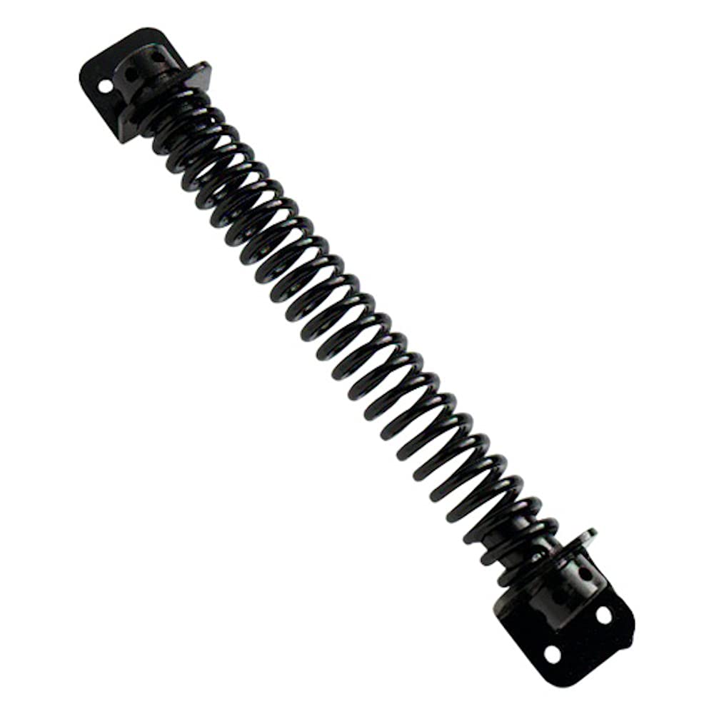 Merriway BH05795 Adjustable Steel Gate Spring, 200mm (8 inch) - Black