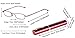 SOOLALA Mens Womens Lightweight Compact Reader Reading Glasses Reader w/Pen Clip Tube Case