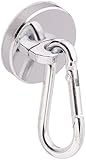 MASTER MAGNETICS 07587 Neoprene Magnet/Carabineer