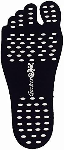 GBM Geckos - Beach Foot Pads,Stick on Soles,Invisible Shoes,Stick-on Foot Pads,Foot Stickers,Stick on Soles with Anti-Slip and Waterproof