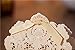 Doris Home 100 pack Light Gold White Laser Cut Favor Candy Box Wedding Gift Bags Chocolate Candy and Gift Boxes With Ribbons Bridal Shower Wedding Party Favors