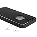 iPhone 6S Waterproof Case, Pandawell Slim Thin Light Dirt/Dust Proof Snowproof Shockproof Case Full Body Underwater Protective Cover for Apple iPhone 6 / iPhone 6S 4.7 inch - Black