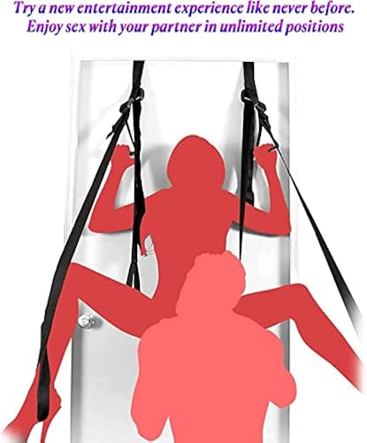 Door Sex Swing Swings Sling for Couples Adult Six Harness Swivel Ropes  Slings for Adult Bedroom