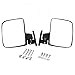 Valchoose Golf Cart Side Mirrors for EZ-GO, Club Car, Yamaha, Foldable Golf Cart Rearview Mirrors