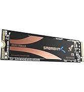 Sabrent SSD Interne M.2 2280 Rocket Nvme PCIe 4.0 de 1 TB. Solid State Drive Haute Performance. (...