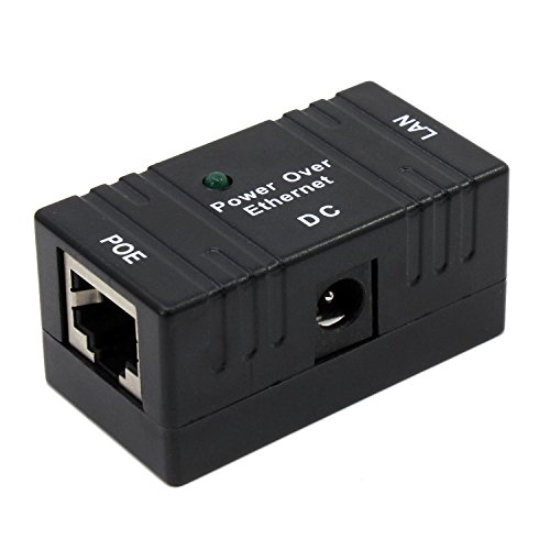 ESUMIC POE Power Over Ethernet RJ-45 LAN Injector Splitter Wall Mount Adapter For IP Camera Networking