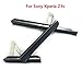 Dogxiong Genuine Black Grey Gray Housing Single Sim Card Slot Port + Micro SD USB Dust Plug Cover For Sony Xperia Z3v D6708 [Verizon]