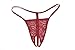 Women's Swirl Mesh Babydoll Set Lingerie Nightwear Sleepwear Dress(Wine,M)