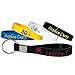 Silicone Bracelet for Sports Fans - 5PCS Assorted Color- Gift idea for your beloved Ones