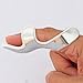 Frog Finger Splint | Foam Lined, Malleable Metallic Splint to Align and Stabilize the Fractured or Injured Distal Finger (Medium (2