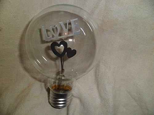 Artful Neon "Love" Light Bulb Nixie Filament Lamp Light