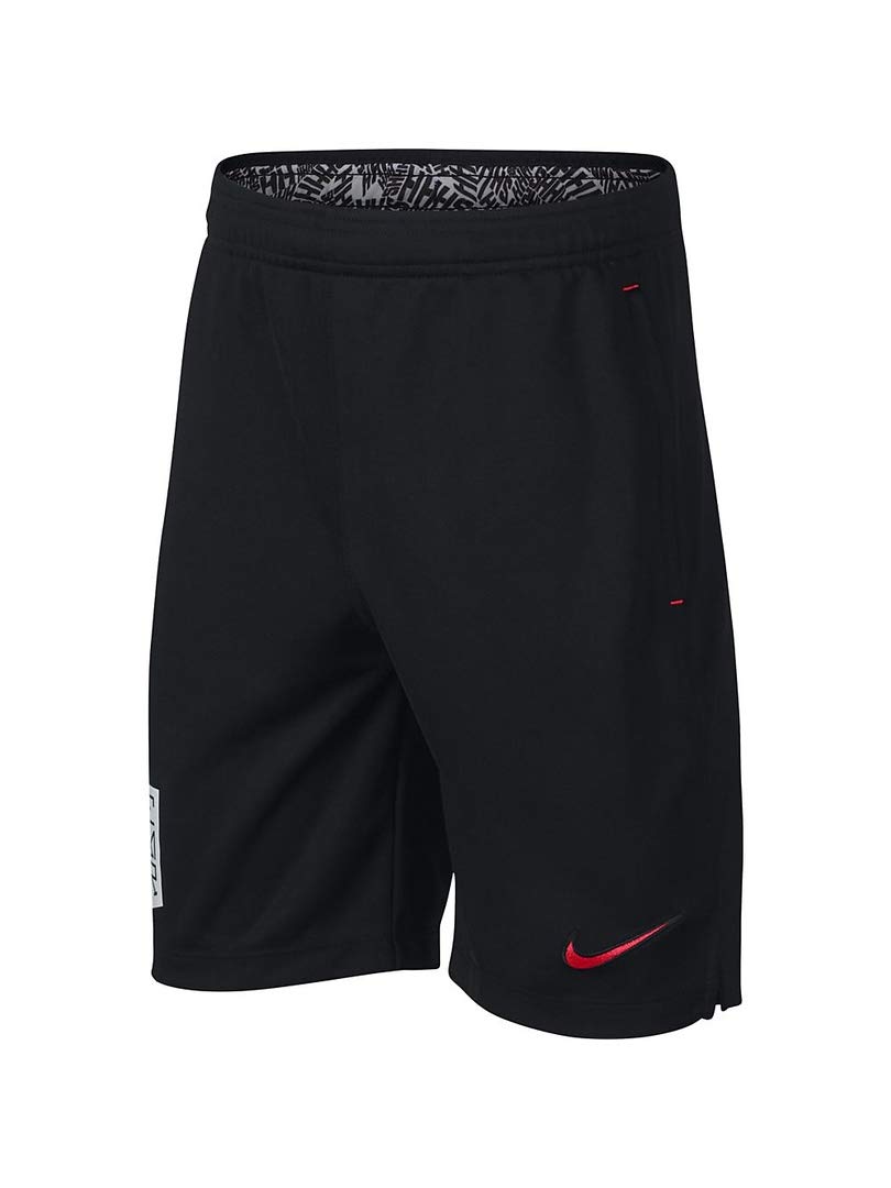 Nike Kids NYR B NK DRY KZ Shorts - Black/Challenge Red, Large