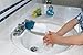 Prince Lionheart Fun and Safe Hand-Washing Solution | Faucet Extender for Babies and Toddlers |Fits Standard and Gooseneck Faucets | Berry Blue
