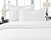 Royal Tradition Solid 300-Thread-Count, 100-Percent Cotton King/California King, 3PC Duvet Cover Set with Buttons Enclosure, White