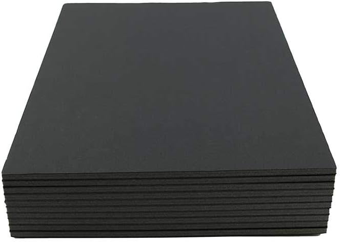 House of Card & Paper Black Foam Board A3 size 297x420x5mm 5 sheets per pack, A3 297 x 420 x 5 mm - Image 3