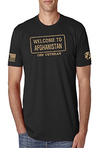 Frag Out Clothing Co Welcome to Afghanistan - OEF Veteran (2X-Large)