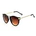 FUNOC Retro Vintage Fashion Unisex Round Arrow Style Metal Frame Sunglasses Eyewear