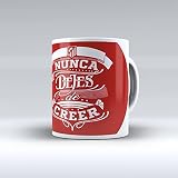 Taza decorada desayuno Atlético de Madrid 'Nunca dejes de creer'