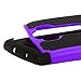 LG G FLEX 2 Case, FLEX 2 Defender case, E LV LG G FLEX 2 Case Full Body Hybrid Armor Protection Defender Case Cover - Dual Layer Armor Protective Case Cover for LG G FLEX 2 - PURPLE